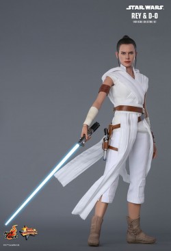 Hot toys set of Rey and D-0