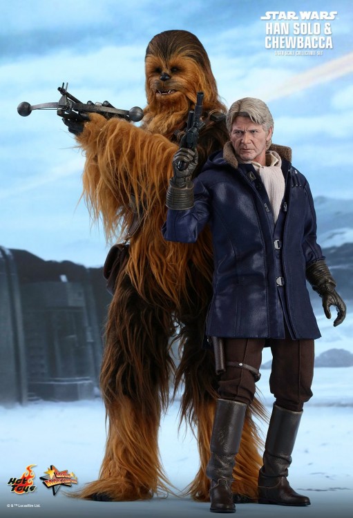 Hot Toys Chewbacca & Han Solo