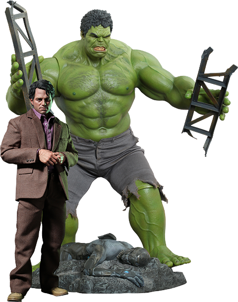 Hot Toys Bruce Banner and Hulk