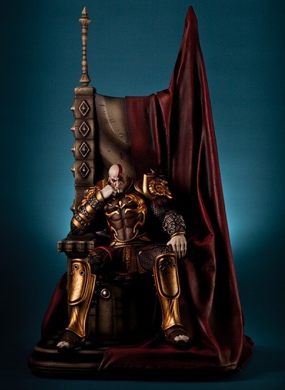 Kratos on Throne