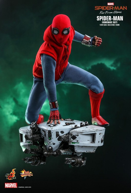 Hot toys самодельный костюм человека паука