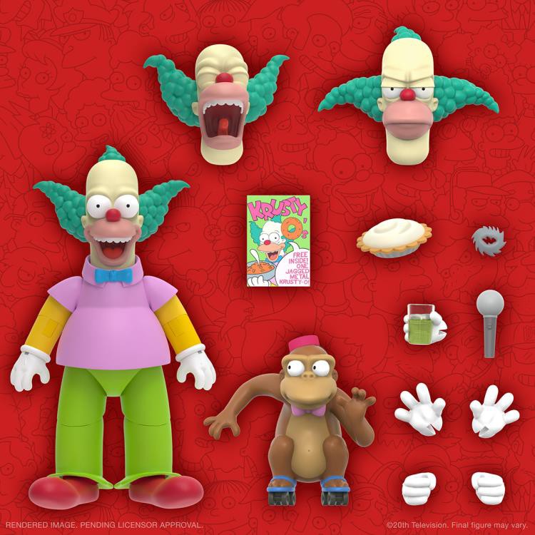 Super7 The Simpsons Ultimates! Krusty The Clown